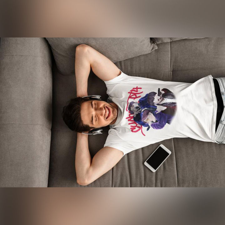 Khanani's BTS graphic printed t shirt for men