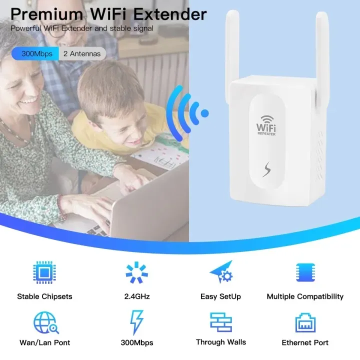 300Mbps%20Wireless%20WiFi%20Repeater%20WiFi%20Router%202.4G%20Access%20Point%20WI%20FI%20Long%20Range%20Signal%20Extender%20For%20Office%20Home%20Wireless%20Access%20Point%20Multi%20functions%20Branded%20-%20Image%203