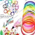 JW 3 Meter (Pack of 6) PLA 1.75mm Filament Printing Materials-PLA Filament For 3D Pen -Eco-friendly Material 3D Pen Filament. 