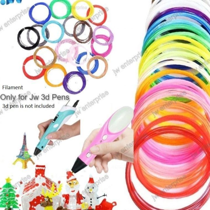 JW%203%20Meter%20(Pack%20of%206)%20PLA%201.75mm%20Filament%20Printing%20Materials-PLA%20Filament%20For%203D%20Pen%20-Eco-friendly%20Material%203D%20Pen%20Filament%20-%20Image%203