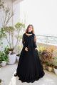 MUSHIF 3Pc Stitched Shiffon Maxi - Two Layers Border Long Flare Maxi - Frock For Girls and Women.. 