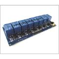 8 EIGHT RELAY CHANNEL MODULE DC 5V ARDUINO. 