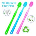 Dog Toothbrush Pet Supplies Cat Silicone Toothbrush Mouth Cleaning Care HAPPYTIME. 