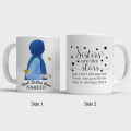 Madee 100% customize white unique coffee mug, sister birthday gift, sister gift, sister day gift, sister birthday gift items, gift for girls, gifts for girls on birthday, best friend gift, best friend anniversary gift. 