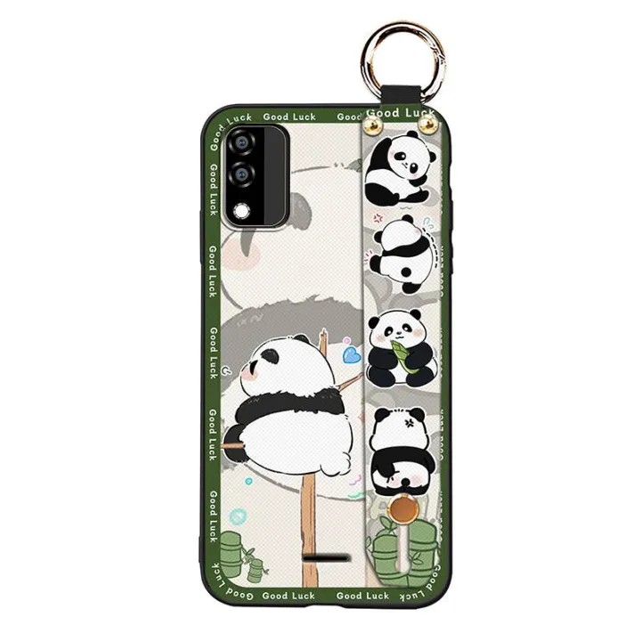 Waterproof%20Back%20Cover%20Phone%20Case%20For%20BLU%20C5%20Max%202022%20Kickstand%20protective%20panda%20Cute%20Phone%20Holder%20Wristband%20Anti-dust%20-%20Image%206