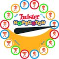 kids Family Games Rings Twister Hopscotch Indoor & Out Door Game Set. 