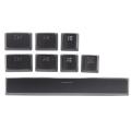 PBT Keycaps For Corsair K65 K70 K95 Logitech G710 Gaming Keyboard Key Caps. 
