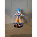 Goku Super Saiyan Blue action figure customized hand made. 