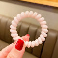 12 Pcs Spiral Hair Ties - Elastic, Colorful, and Comfortable for All Hair Types. 
