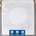 100% Waterproof Mattress Cover In Fitted Sheet Style For King or Double Size - 72 x 78  Premium Quality Mattress Protector with Strong Elastic Grip. 