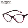 【ETOP】 Fashion cat-eye glasses frame, small and fresh glasses frame, European and American with flat glasses for myopia. 