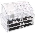 M.sale Acrylic Big Size Cosmetic Makeup Organizer Storage Box Case Container Rack. 