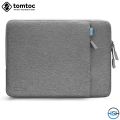 Tomtoc Versatile A13 360 Protective Laptop Sleeve for 12" MacBookk, 10.9"-11" IPadd | Gray. 