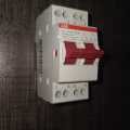 ABB Chang Over breaker type 63amp 2 pole. 