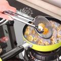 Multi-functional Filter Spoon With Clip Food Kitchen Oil-Frying Salad BBQ Filter Kitchen Gadgets Accessories Colanders. 