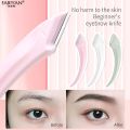 Curved Eyebrow Trimmer Eyebrow Scissors With Comb Stainless Steel Eyebrow Razor Hair Scissors Brow Trimmer Set Make Up Tool. 