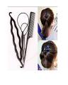 Hair Styling Tools - Hair Styling Tool Kit - 4Pc/Set Braiders Hair Twist Styling Clip Stick Bun Maker Braid Tools Hair Braider Accessories Hot for Women Lady Girls - New Hair Styling Tools. 