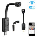 Portable V380 Pro 2MP 1080P HD USB Surveillance Camera With Rotatable Gnoose Neck, Motion Detection (WiFi & Hotspot). 