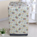 【mogge Store】PVC Dustproof Cover Top Machine Waterproof Case  Home Use Dustproof Cloth Washing Machine Protective Jacket. 