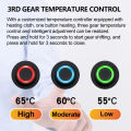 Electric Heater USB Hot Paste Clothing Heating Patch Thermal Insulation Sticker Cold Proof Artifact Auxiliary Device for Winter. 