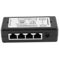 4 Port Poe Injector Poe Adapter Ethernet Supply Pin 4,5(+)/7,8(-)Input Dc12V-Dc48V for Ip Camera. 