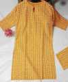 Chunri 2-Piece Stitched Linen Suit for Women and Girls – Casual/Formal Wear, Block Printed. 