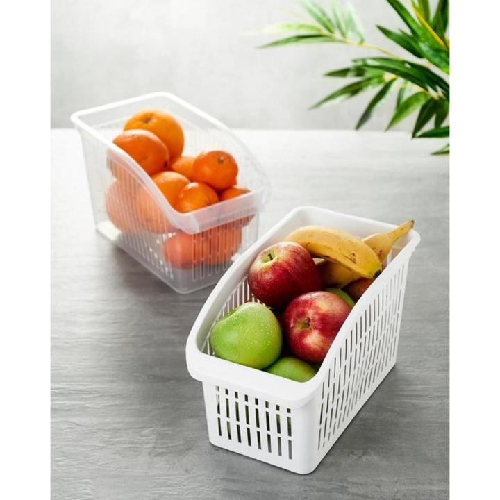 Fruit Vegetable Basket Home Kitchen Fridge Storage