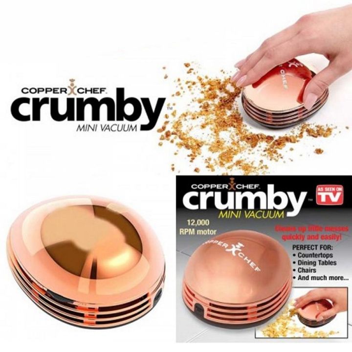 Copper Electric Chef Crumby Mini Vacuum