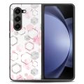 Stylish Marble Series Soft Phone Case - Metal Case - Design 4 - Samsung Galaxy Z Fold 6 5G. 