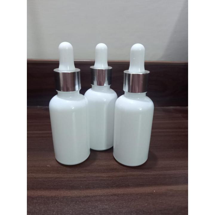 Empty Dropper Bottle | 30 mL | White | Essential Oil Serum Liquid | Pack of 2 | Pack of 3