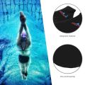 Swimming Gloves Webbed Aquatic Fit Traning Gloves Paddles Diving Hand Web Paddle Training Fingerless Gloves Water durable. 