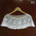 Women Knit Hollow Out Shawl Wrap Wedding Bridal Evening Dress Lace Shawl Wedding Sunflower Lace Scarf Shrug Cape Poncho Eatop. 