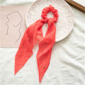 1pcs Scrunchies Elastic Ties Bowknot Hair Hair Band Knotted Star Shiny Ribbon Ponytail. 
