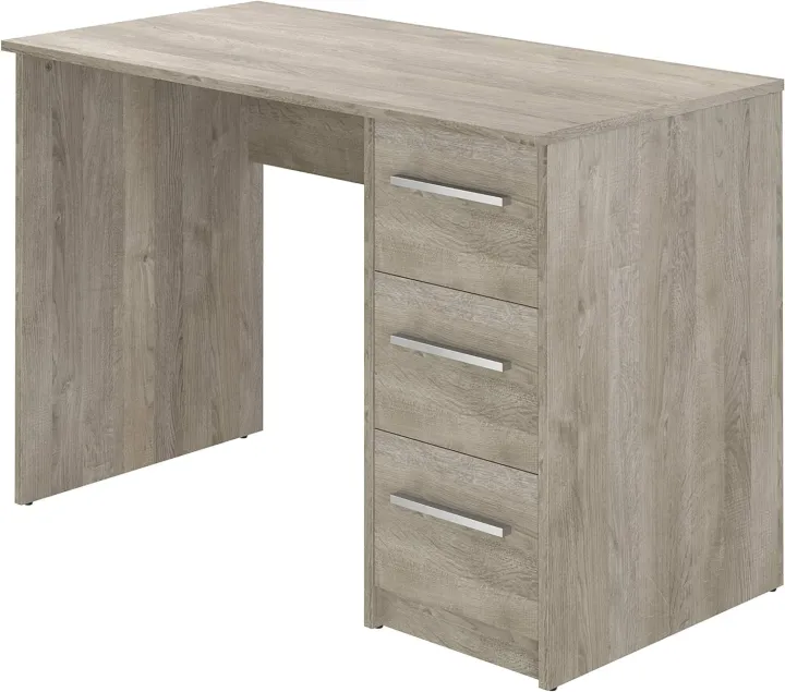 Arqam.B Rectangular Idro Computer Desk With 3 Drawers, Home Office ...