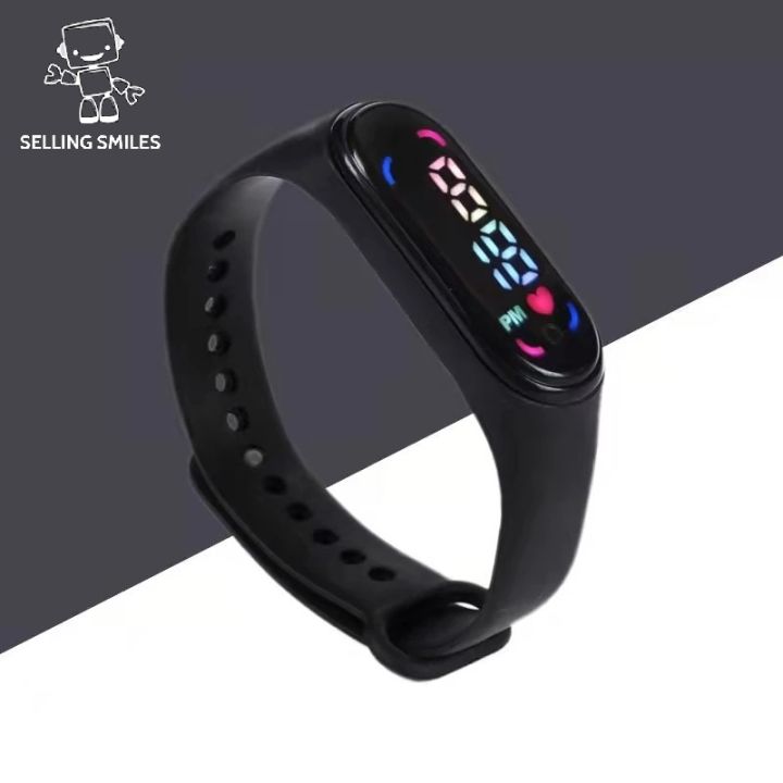 [in Gift Box] Watch for Women / Girls Waterproof Digital Touch LED Band Sports Watch