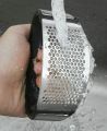 Manual Garlic Press Rocker with Handle Stainless Steel Garlic Crusher Squeezer Slicer Gadgets Tool For Garlic Paste. 