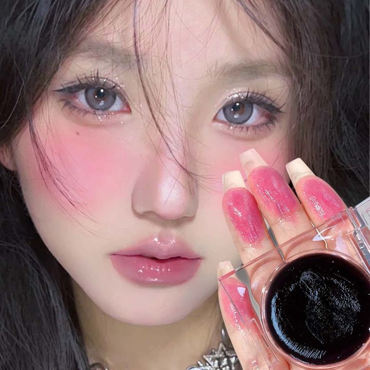 Long Lasting Shimmer Blush Natural Makeup Blush Clear Color Changing Highlight