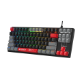 Bloody S310N RGB BLMS Mechanical Gaming Keyboard - BLMS Red Plus Switch - Hot Swappable - Quiet Typing - 1000 Hz Report Rate. 
