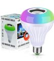 2-in-1 Smart LED Bulb + Bluetooth Speaker | RGB Light + Remote Control. 