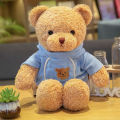 Bear doll sweater bear plush toy dressing teddy bear ragdoll doll hugging bear girl birthday gift. 