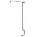 Zilver Shower Rod with Open Bend Tube (only rod). 