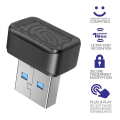 USB Fingerprint Key Reader U2F Biometric Fingerprint Scanner Anti-Spoofing Biometric Security Key Dongle Easy Install. 