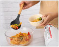 KGC-12 Pcs Silicone Cooking Utensils Set - With Wooden Handles and Bucket - BPA Free - Heat Resistant - Nonstick - Kitchen Cookware Utensils Tools Set - 6 Colors. 