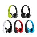 P47 Wireless Bluetooth Headphones, Foldable with Microphone, SD Card Support, Adjustable Headband, FM Radio, and Wired Option. 