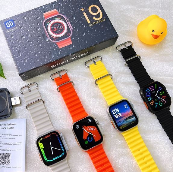I9 Ultra Max Smart Watch Bluetooth Call Health Monitor Sport Fitness Smart Watches Men Women 2.19"IPS HD Large Screen Watch For Apple Xiaomi Samsung Band