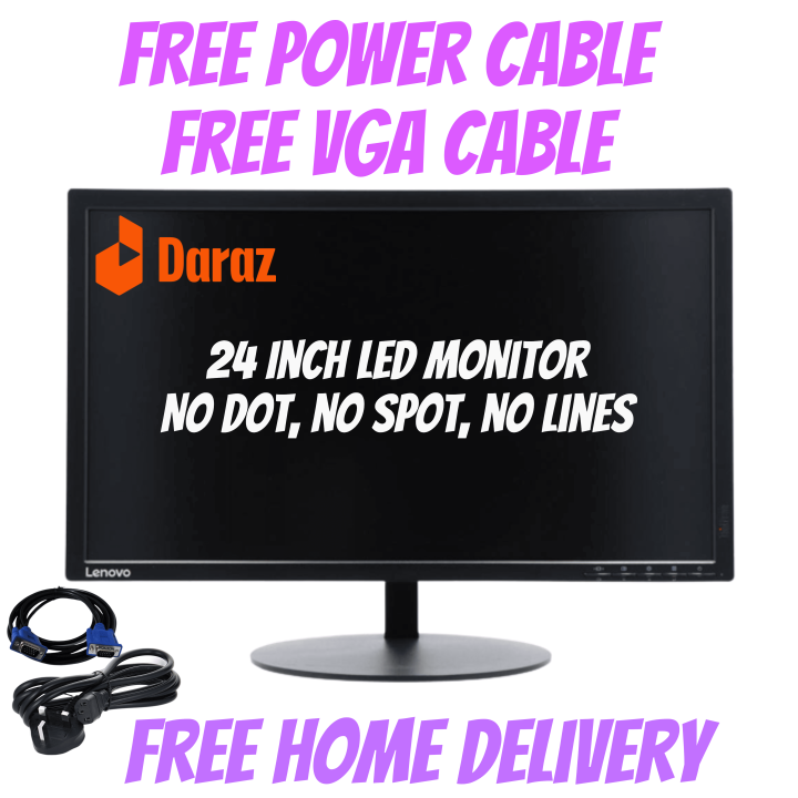 Is A 24 Inch Monitor Good For Gaming 24 INCH LED MONITOR | 1920 X 1080 | A+ GRADE QUALITY | BRANDED