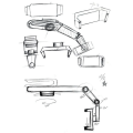 Universal Sun Visor Car Phone Holder Adjustable for Mobile Devices. 