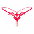 Muese Mall 3pcs/setWomen Sexyy Thongs Strap G-string V-string Panties Lace Flower Underwear Briefs. 