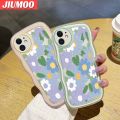 JIUMOO For OPPO F5 F5 Plus F5 Youth F7 Case Cartoon Fashionable Oil Painting Flowers Colorful Lovely Cream Wave Border Clear Shockproof Phone Cases Creative Transparent Simple Silicone Protective Cover. 