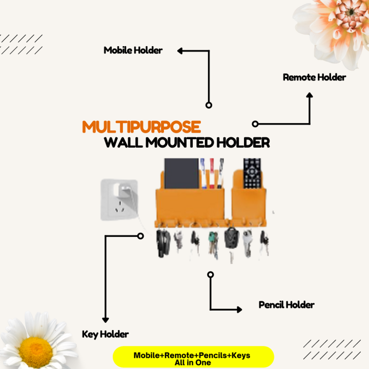 Multi-Purpose%20Wall%20Mounted%20Mobile%20Phone%20Holder%20with%20Key%20Hanger%20and%20Charging%20Stand%20-%20Image%205